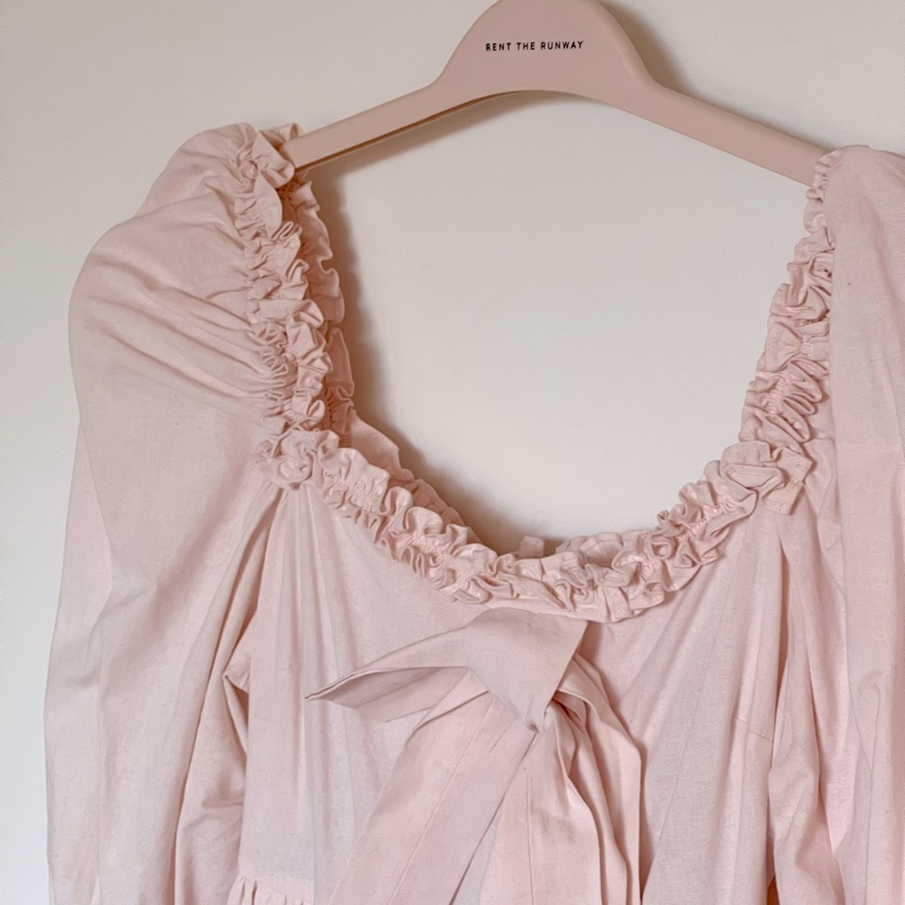 Selkie Pink Cotton Chabby Chic Dress 🎀
